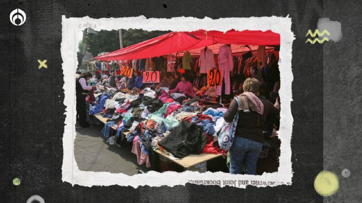 En este tianguis de la CDMX hay ropa de paca desde un peso