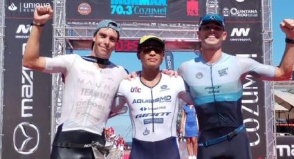 Ironman 70.3 en Cozumel: ¡El mexicano Tomás Rodríguez Brilla! y se proclama campeón absoluto