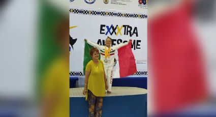 Atleta de tan solo 10 años conquista 5 medallas de oro en Campeonato Mundial de Gimnasia