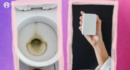 El truco con jabón de baño para quitar las manchas amarillas de la taza del baño