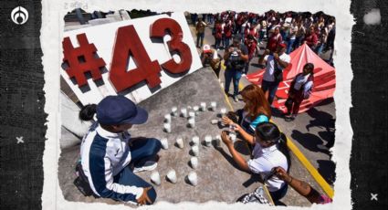 MINxMIN 9 años de Ayotzinapa: marchan en la CDMX al Zócalo por los 43 normalistas