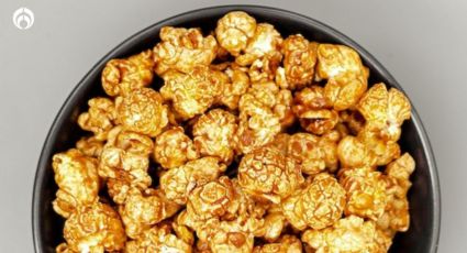 Fácil y deliciosa receta para hacer palomitas de caramelo por menos de 30 pesos