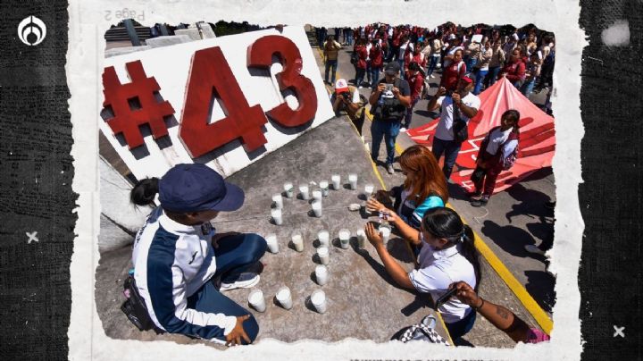 MINxMIN 9 años de Ayotzinapa: marchan en la CDMX al Zócalo por los 43 normalistas