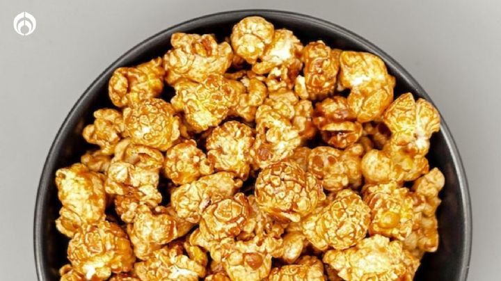 Fácil y deliciosa receta para hacer palomitas de caramelo por menos de 30 pesos