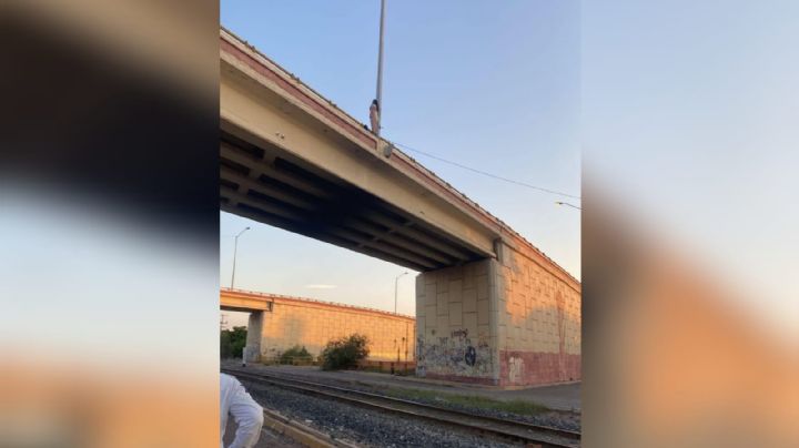 (VIDEO) Frustran intento de suicidio de mujer tras sufrir crisis nerviosa en Navojoa, Sonora