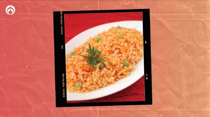 ¿Cómo preparar arroz rojo? Con esta receta te quedará riquísimo y esponjosito