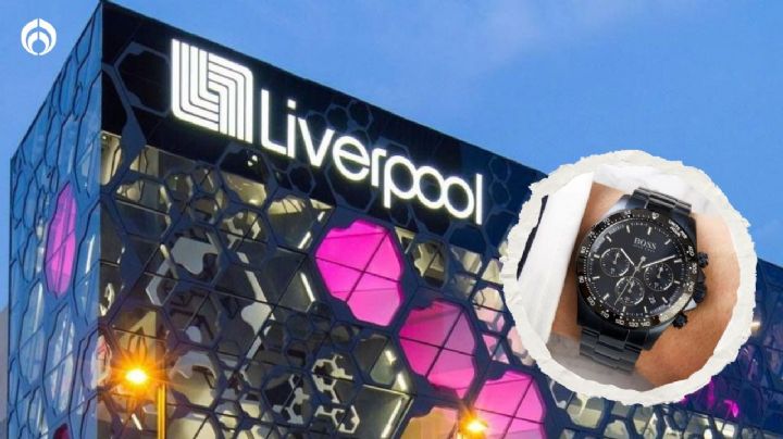 Liverpool tiene reloj Hugo Boss de la clase alta con un precio increíble