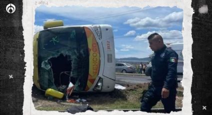 (VIDEO) Accidente entre tren y autobús deja al menos 3 muertos y 9 heridos en Hidalgo