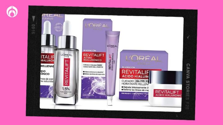 ¿Qué tan buena es la línea L’Oréal Revitalift con ácido hialurónico?