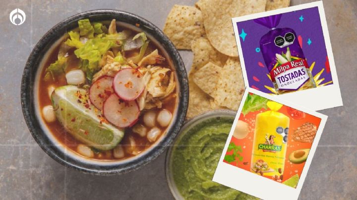 Las tostadas de marca mexicana menos recomendables para el pozole, según Profeco