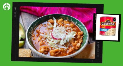 ¿Cómo preparar pozole con maíz de lata fácil y rápido?