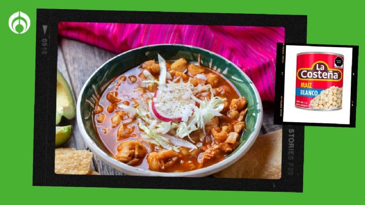 ¿Cómo preparar pozole con maíz de lata fácil y rápido?