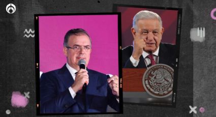 AMLO ‘balconea’ a Ebrard: se cumplieron sus condiciones en la encuesta, dice