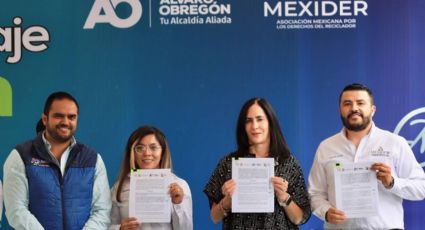 ¡Gran pacto! Lía Limón firma acuerdo con MEXIDER para promover el reciclaje