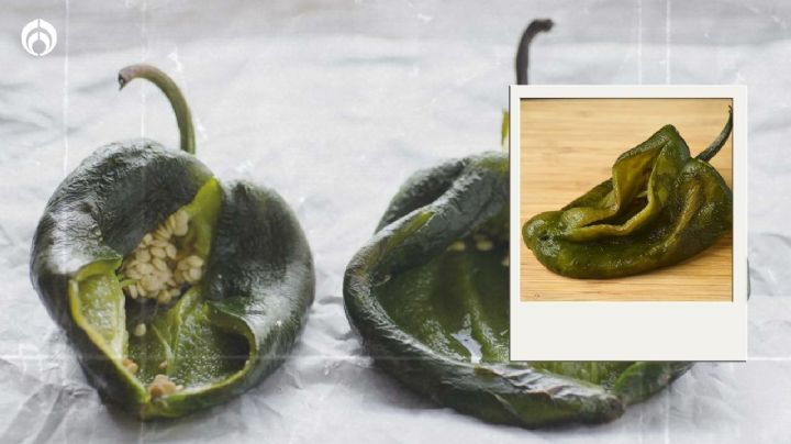 ¿Cómo quitar las venas y semillas a los chiles poblanos para rellenar?