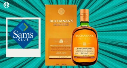 Sam's Club remata el whisky de lujo Buchanan's Master de 750 ml