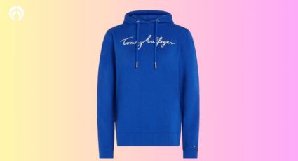 Liverpool remata sudadera Tommy Hilfiger de algodón con capucha para protegerte del viento y frío