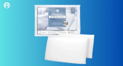 Sam’s Club pone baratísimas dos almohadas Memory Foam y con tecnología antibacterial