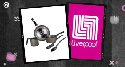 Liverpool remata batería de cocina Ekco de aluminio antiadherente por menos de 600 pesos