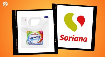 Soriana tiene en remate el jabón líquido Precissimo de 7 litros que no decolorará tu ropa