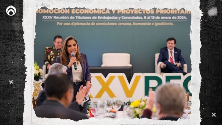 Mara Lezama expone ante diplomáticos las bondades que el Tren Maya traerá a QRoo