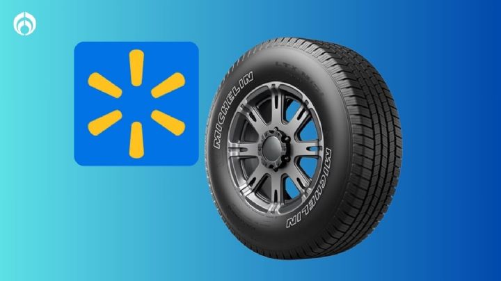 Walmart pone en descuentazo la llanta para camnioneta de Michelin rin 17