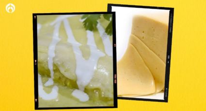 Este es el queso manchego con menos calorías para gratinar tus enchiladas, según Profeco