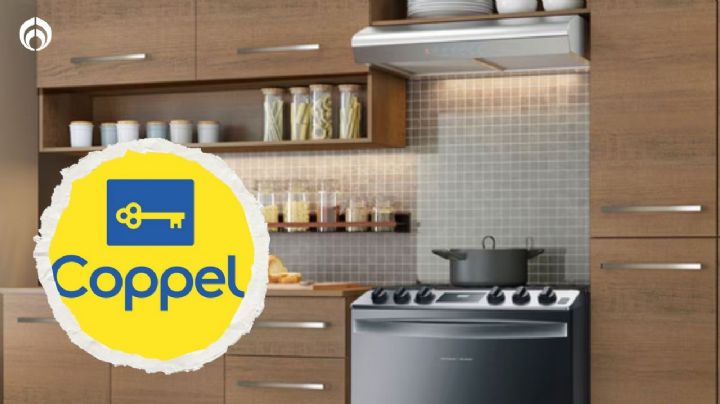 Coppel: esta es la cocina integral más barata y elegante que puedes comprar