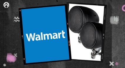 Walmart remata combo de bocinas para moto a prueba de agua con amplificador y controlador