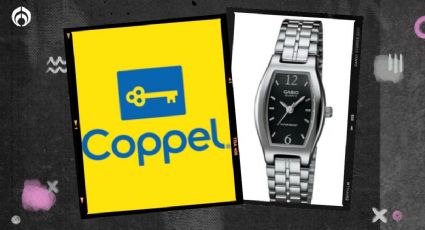 Coppel remata elegante reloj Casio para mujer en menos de 600 pesitos