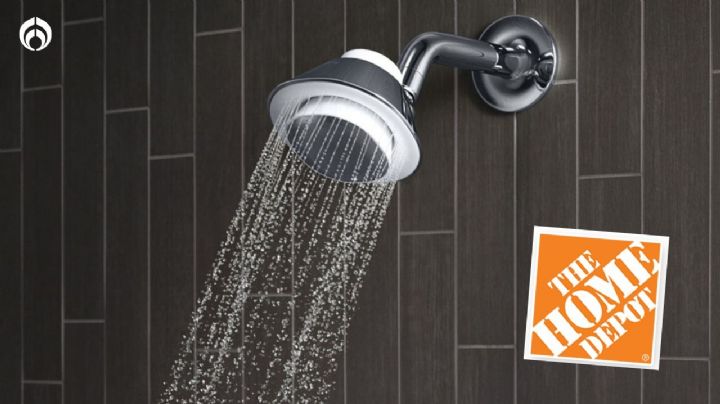 Home Depot remata la regadera con bocina inalámbrica Harman Kardon en acabado cromo pulido