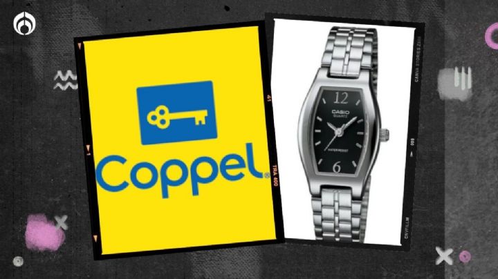 Coppel remata elegante reloj Casio para mujer en menos de 600 pesitos