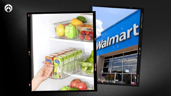 Walmart aplica descuentazo a juego de prácticos contenedores para refrigerador