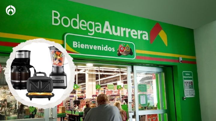 Bodega Aurrera remata combo de cafetera, licuadora y sandwichera a precio regalado