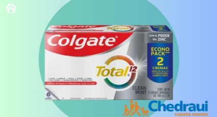 Chedraui remata la poderosa pasta dental de Colgate más recomendada por expertos