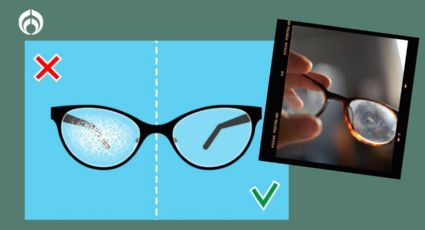 Truco para limpiar tus lentes sin rayarlos y dejarlos como nuevos