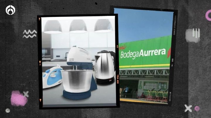 Aurrera remata combo de plancha, batidora y tetera ¡por menos de 1,000 pesos!