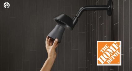 Home Depot remata la regadera con bocina inalámbrica premium, fácil de instalar y rocío amplio