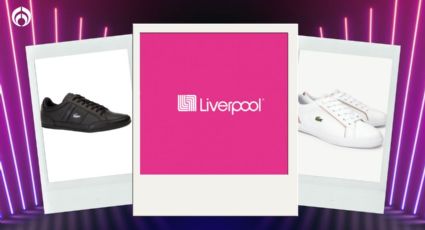 Liverpool: 5 tenis Lacoste blancos o negros en rebaja de hasta 50%