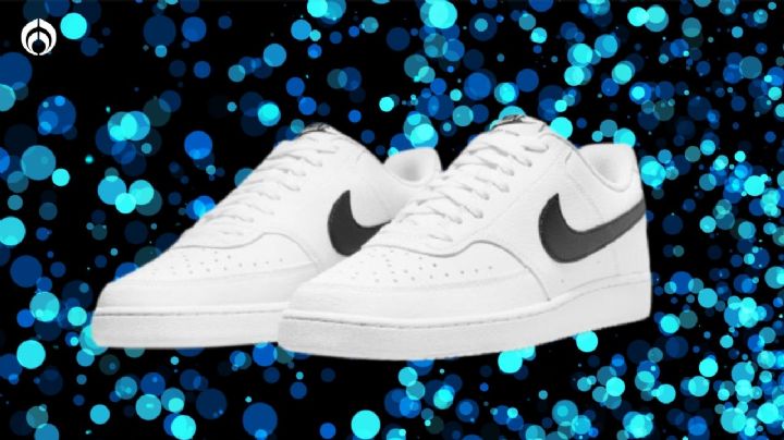 Gran Barata Liverpool remata tenis blancos Nike Court Vision Low de corte sintético