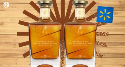 Walmart vende en paquete las botellas más lujosas de whisky Johnnie Walker & Sons 28 años