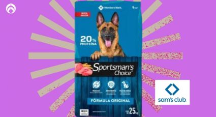 Sam's Club rebaja el bulto de 25 kg de las nutritivas croquetas para perro con palomita de Profeco