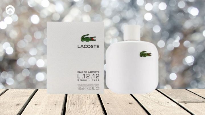 Walmart pone a súper precio el perfume Lacoste Blanc de notas amaderadas