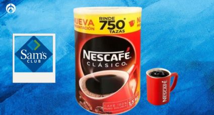 Sam's Club vende baratísimo el bote 'gigante' de Nescafé que rinde hasta 750 tazas