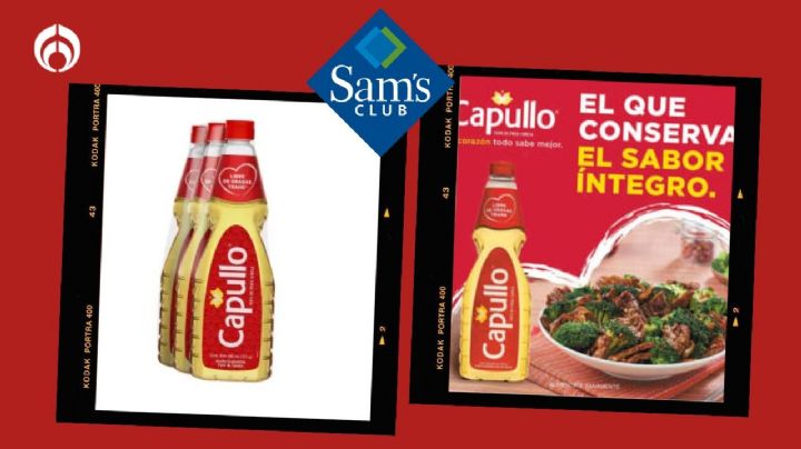 Sam’s Club puso casi regalado un paquete de 3 piezas de aceite Capullo