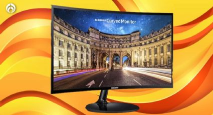 Walmart casi 'regala' monitor curvo Samsung de 24" que brinda experiencia tipo pantalla IMAX