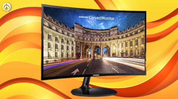 Walmart casi 'regala' monitor curvo Samsung de 24" que brinda experiencia tipo pantalla IMAX