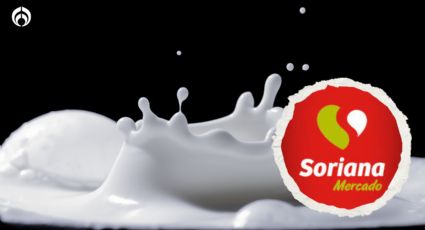 Soriana vende regalada caja de 6 piezas de un litro de la mejor leche deslactosada, según Profeco