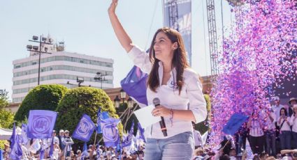 Libia Dennise García cierra campaña: “Guanajuato seguirá siendo azul”, asegura