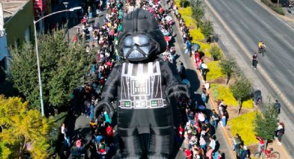 (FOTOS) Con Darth Vader liderando, así se vivió el desfile de aniversario de la Feria de León